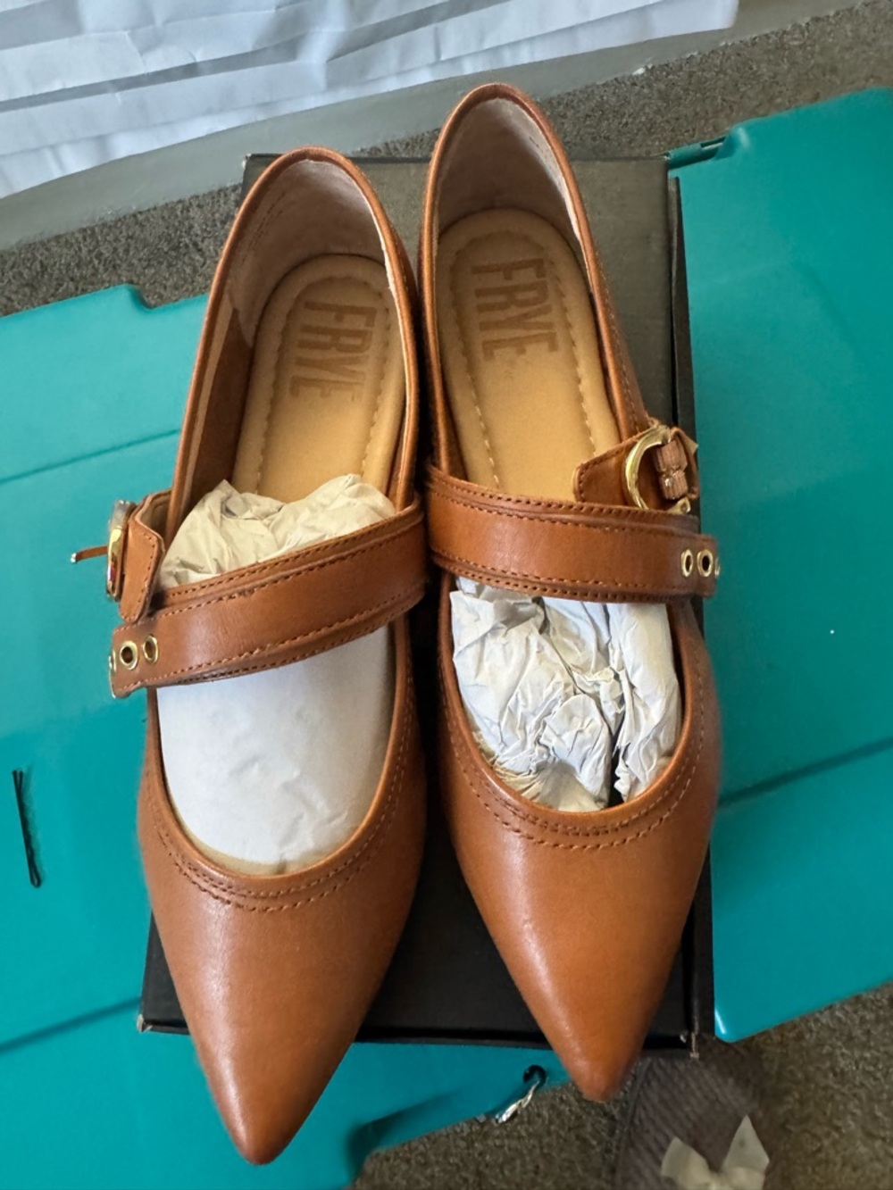 Frye Heather Ballet - 9 - Used Once - Picture 4 of 5